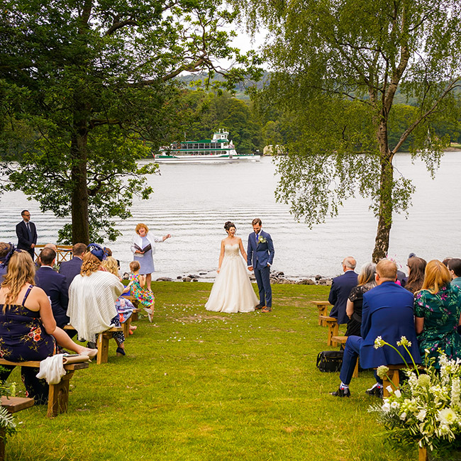 outdoor wedding venue in the Lake District - Town Head Estate